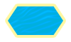 Forme Hexagonale Allongée