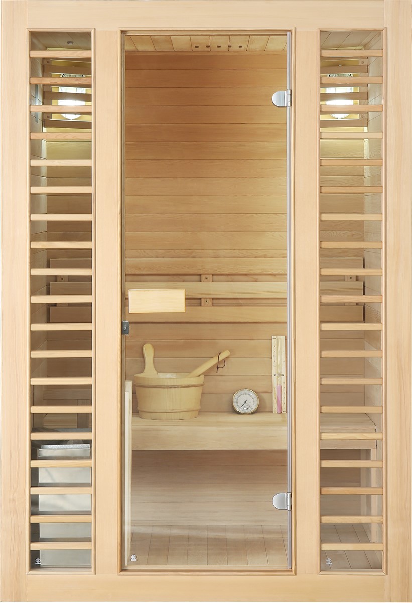 Sauna Neptune 2 places Pack complet 3,5kW