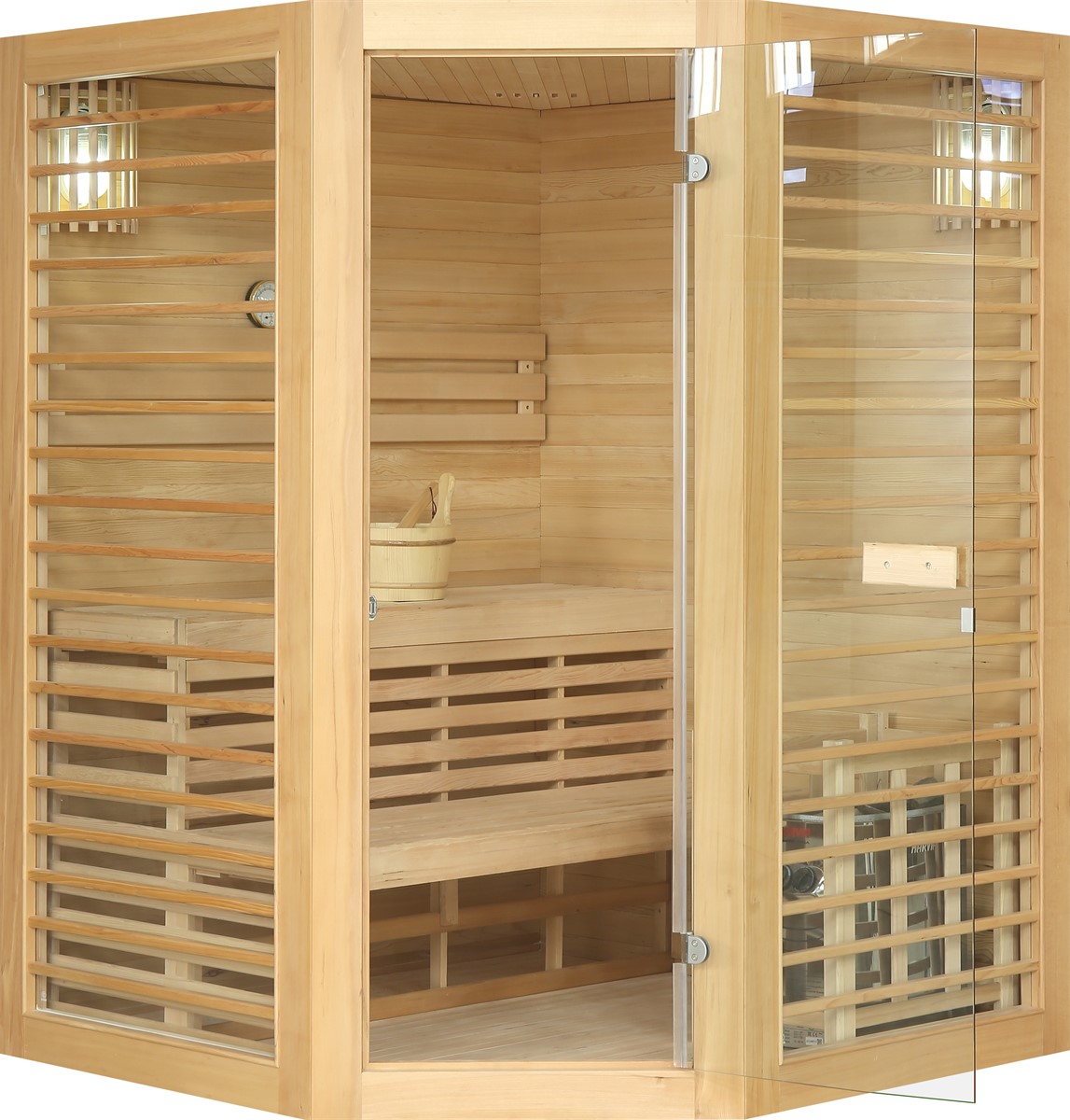 Sauna Neptune 3/4 places Pack complet 4,5kW