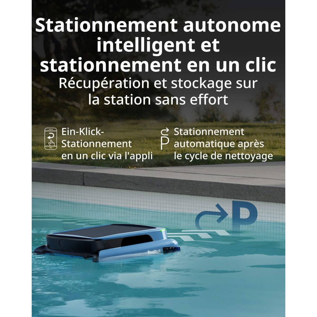 Robot pour piscine Beatbot iSkim Ultra