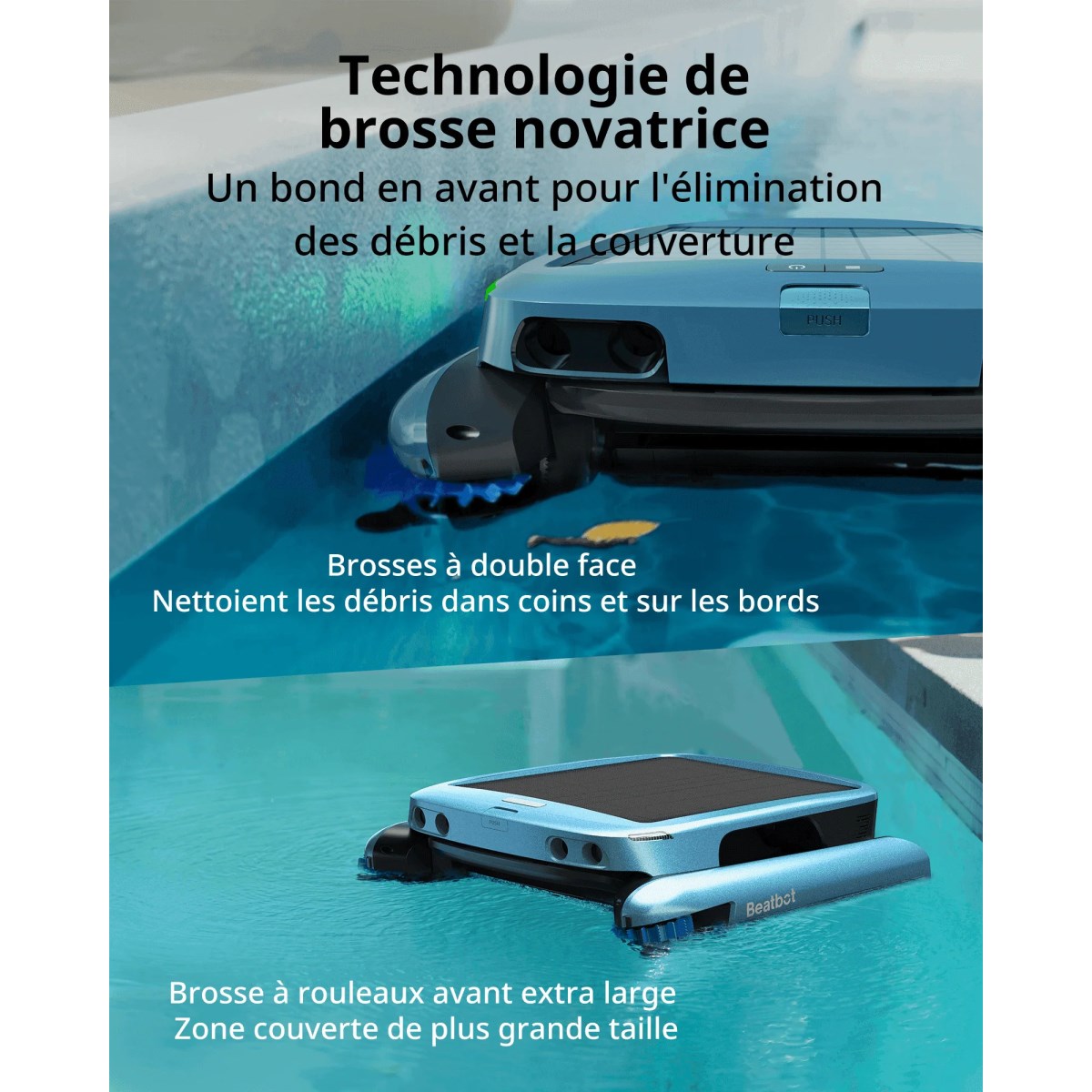 Robot pour piscine Beatbot iSkim Ultra