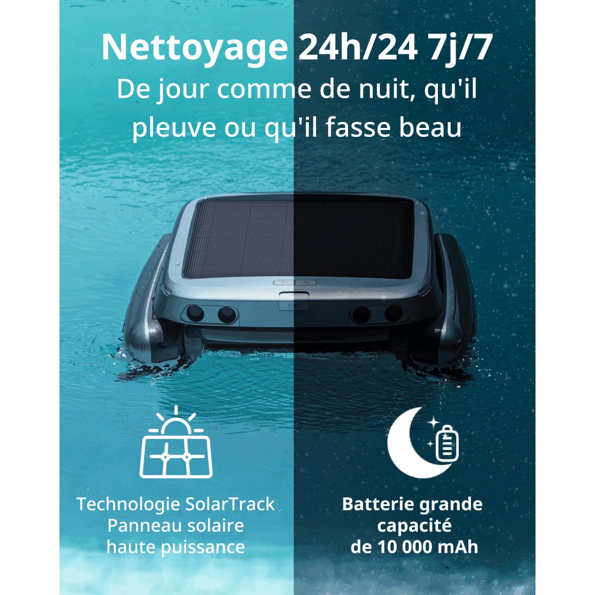 Robot pour piscine Beatbot iSkim Ultra