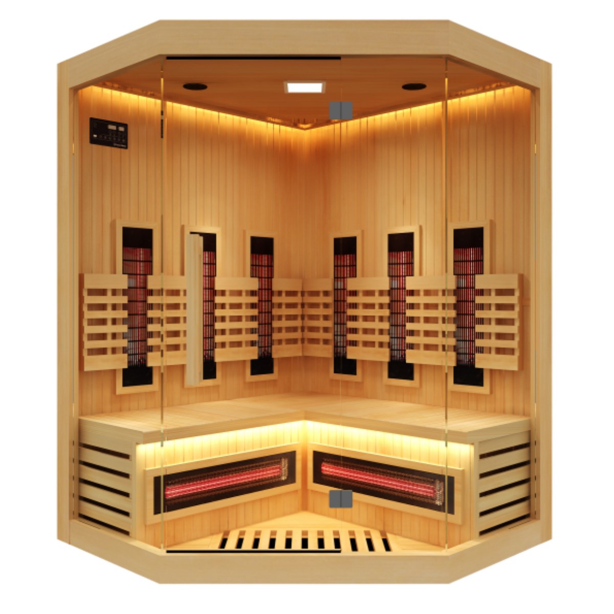 Sauna Infrarouge SENSE 2 places angulaire