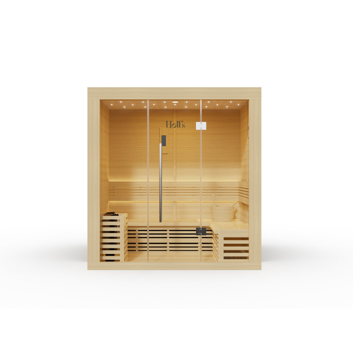 UTOPIA Sauna tradicional Hemlock de 4 lugares