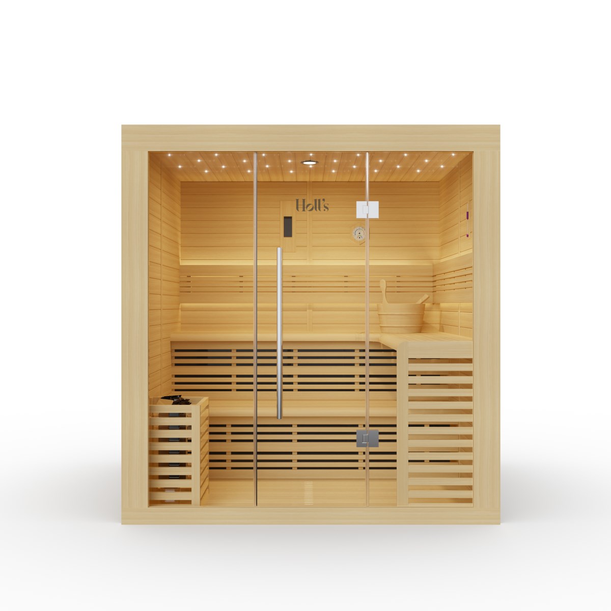 Sauna traditionnel UTOPIA 6 places Hemlock