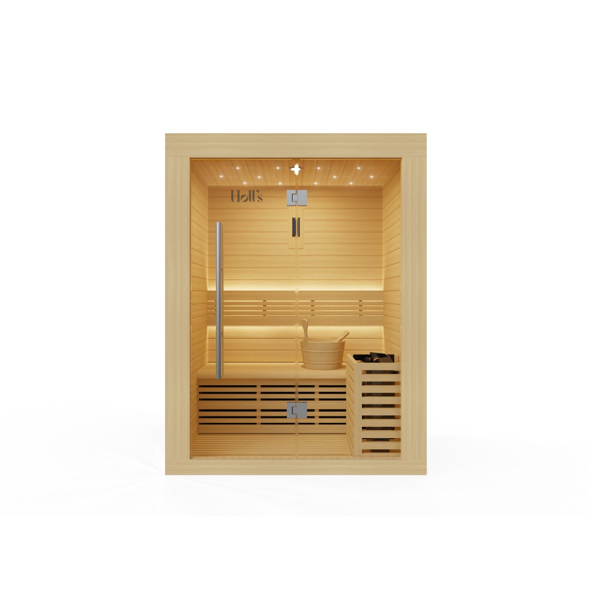 Sauna traditionnel UTOPIA 3 places Hemlock