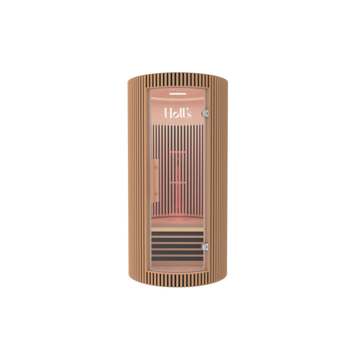 Infrarotsauna MOON 1 Platz wood color