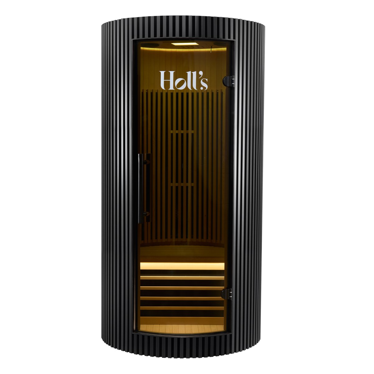 Sauna de infrarrojos MOON 1 plaza color negro