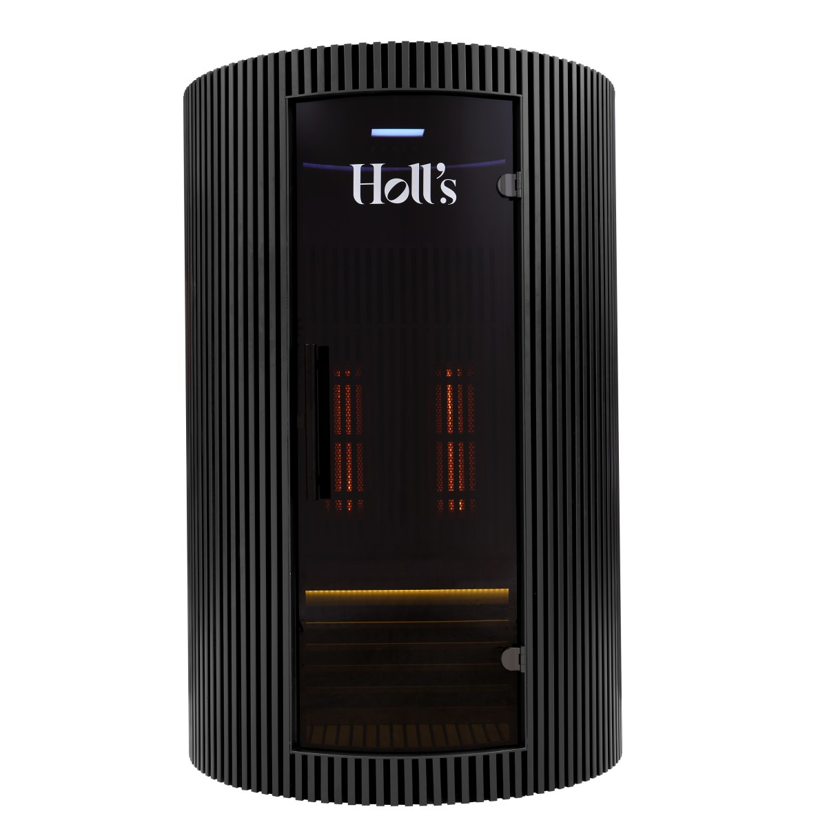 MOON Sauna de infrarrojos 2 plazas color negro