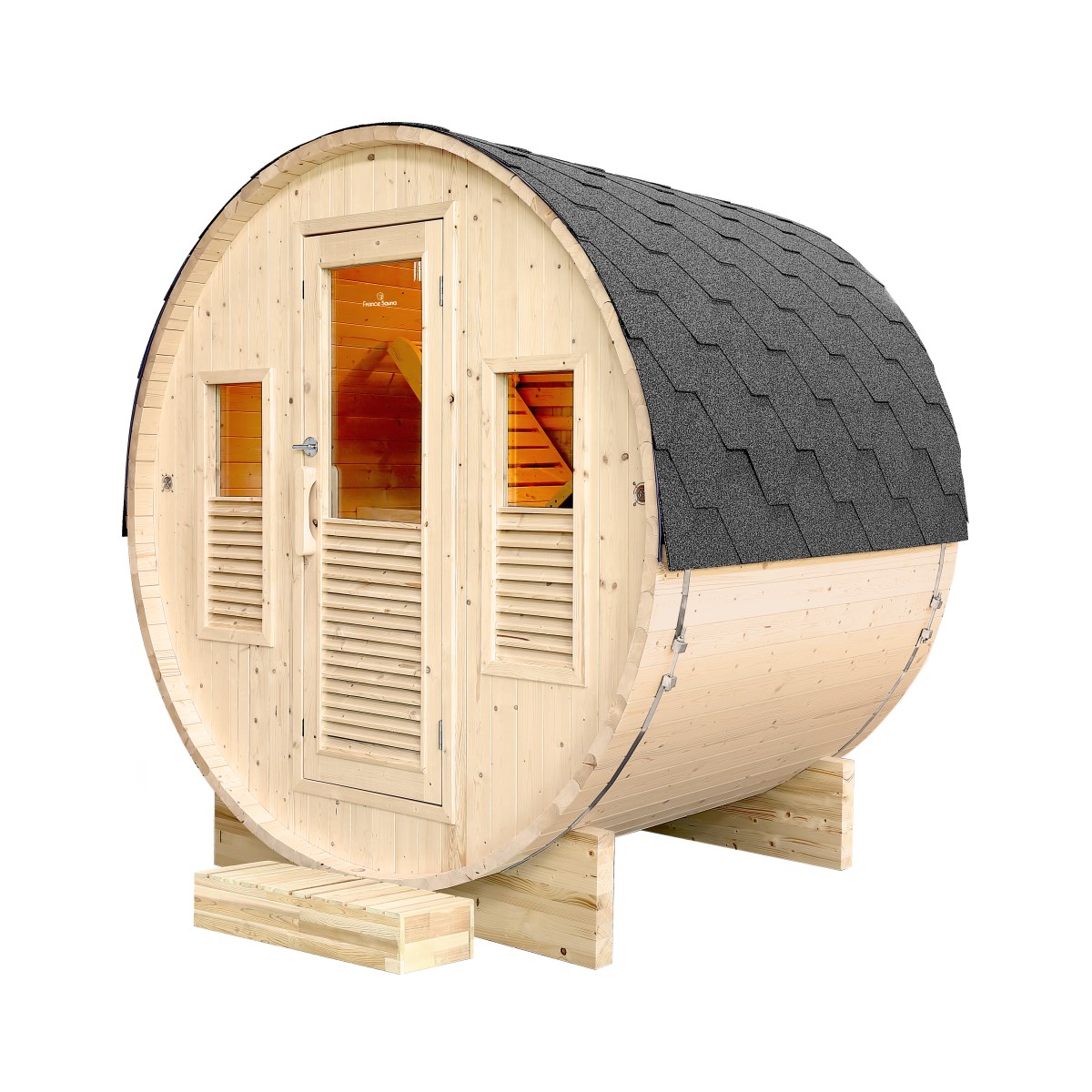 Sauna Gaïa Bella - Zubehörpaket inklusive - Fichte FS