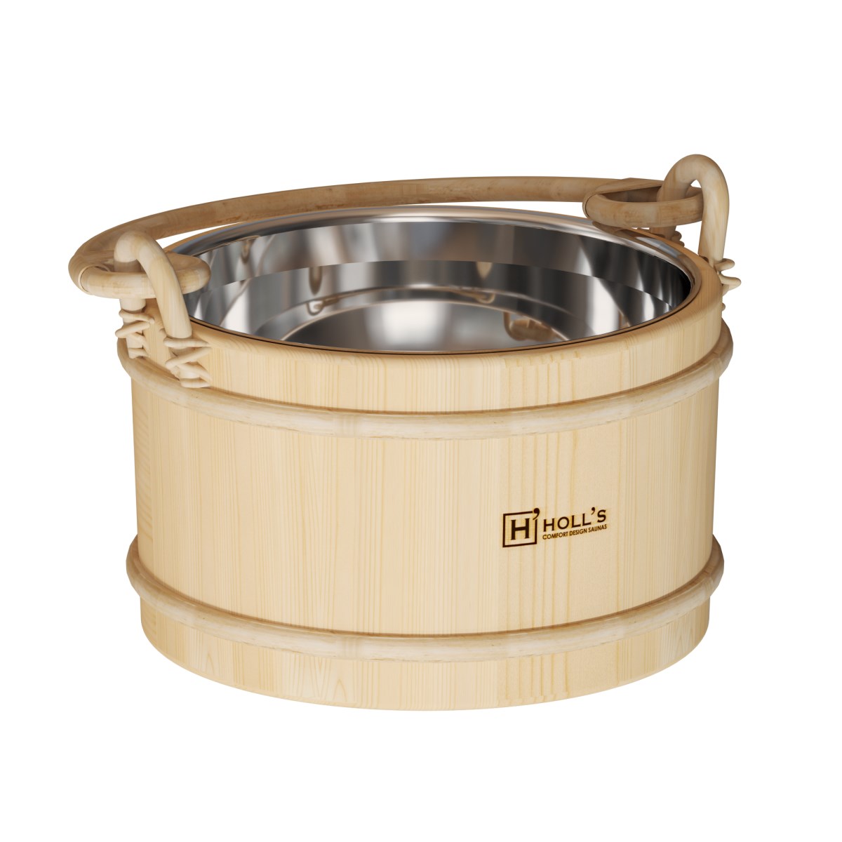 Seau avec insert inox 4L