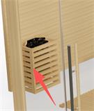 Protection poêle 55x36x61 cm