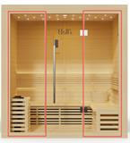 Zijruit 1750x564x10 mm