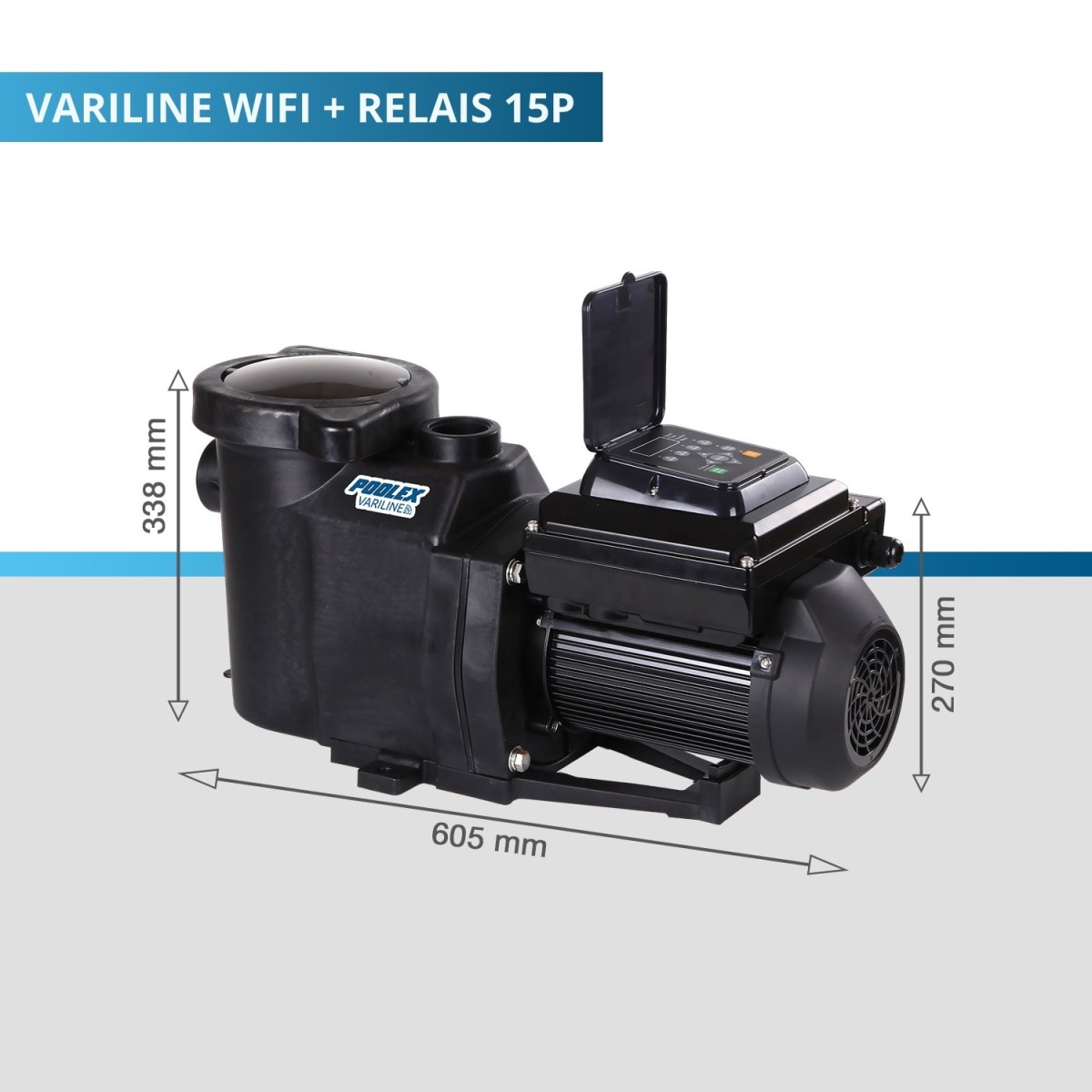 Poolex Variline variable flow filtration pump WiFI