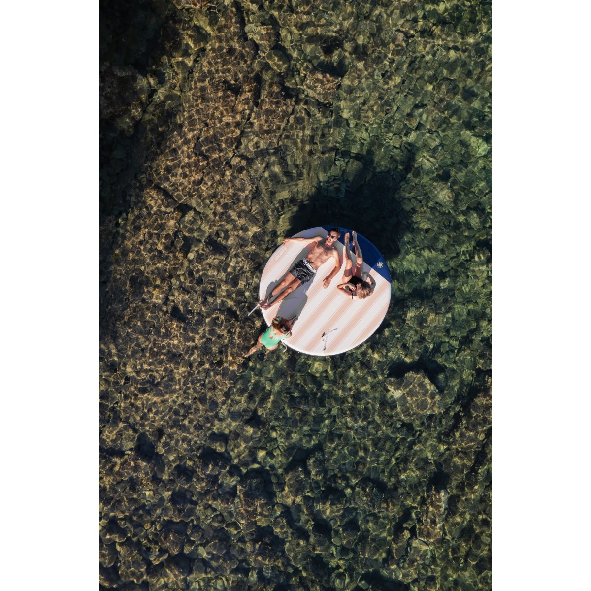 Plateforme flottante Ronde Skiffo Luma - Floating dock -