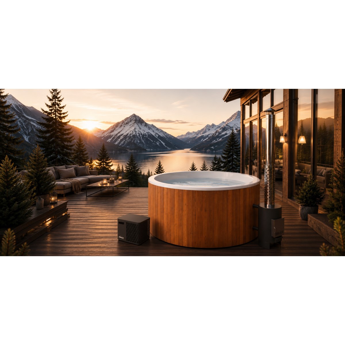 Bains nordiques OSKAR 6 places
