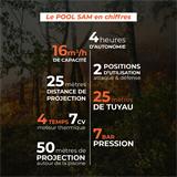 Pool Sam - Moto pompe de défense départ incendie de forêt Modèle E-Start avec démarreur électrique