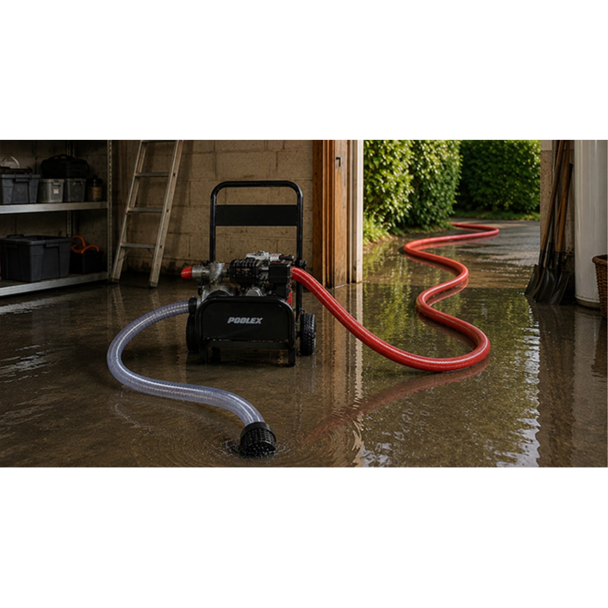 Pool Sam - Moto pompe de défense départ incendie de forêt Modèle E-Start avec démarreur électrique