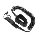SUP leash coiled 10' / Black