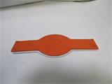 Oranje pedaalband voor roestvrijstalen en aluminium pedalen