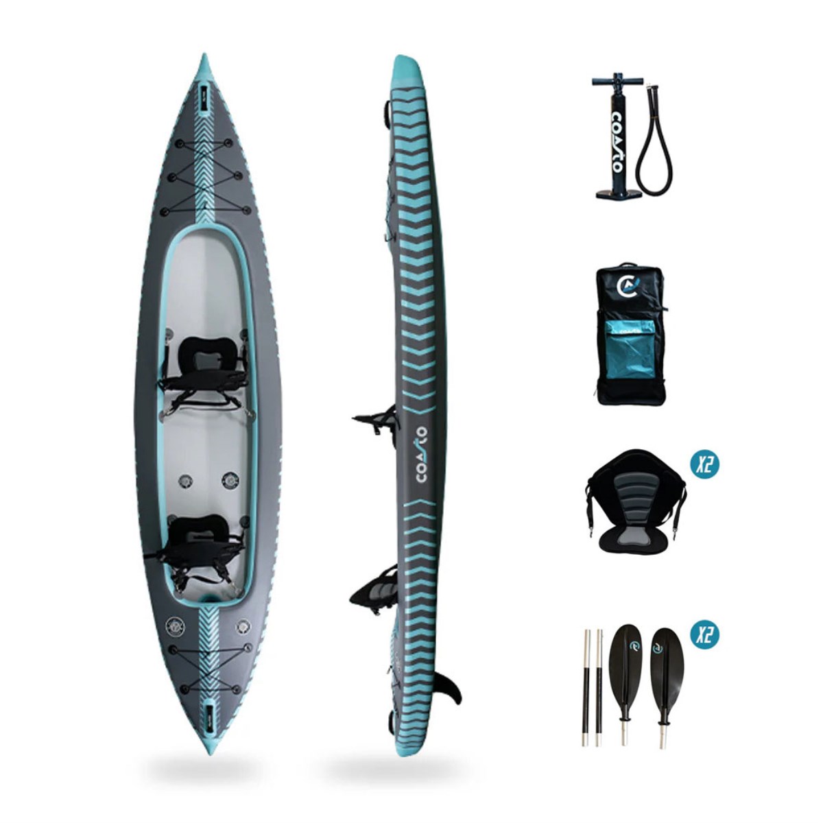 Coasto Kajak Capitole 2 zits