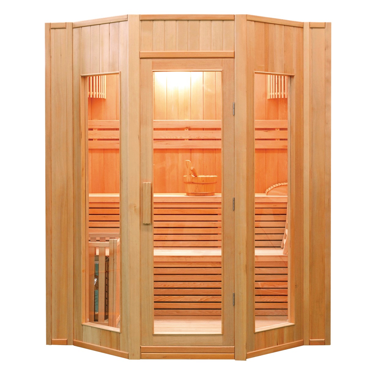 Sauna Vapeur ZEN - 4 Places Pack complet