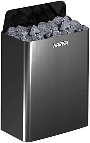 Stove HARVIA Wall Black Model 9.0kW without control unit