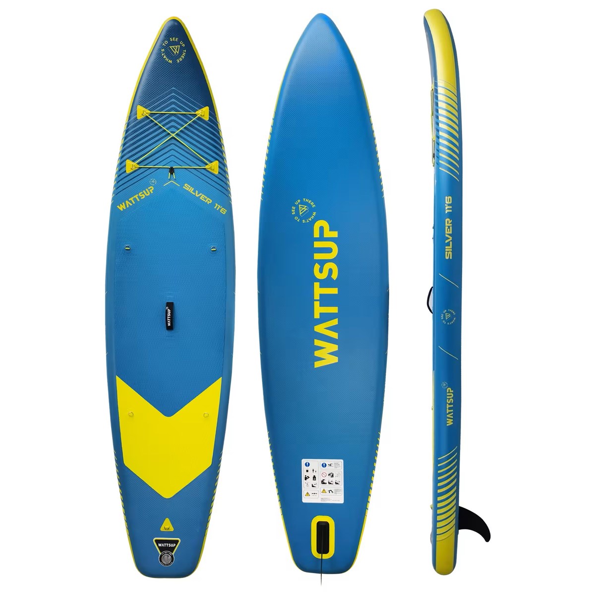 SUP WattSUP Argento 11'6" - Collezione 2024