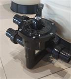 6-way valve with fittings and 50mm tubing