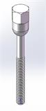 3/8" flange screw